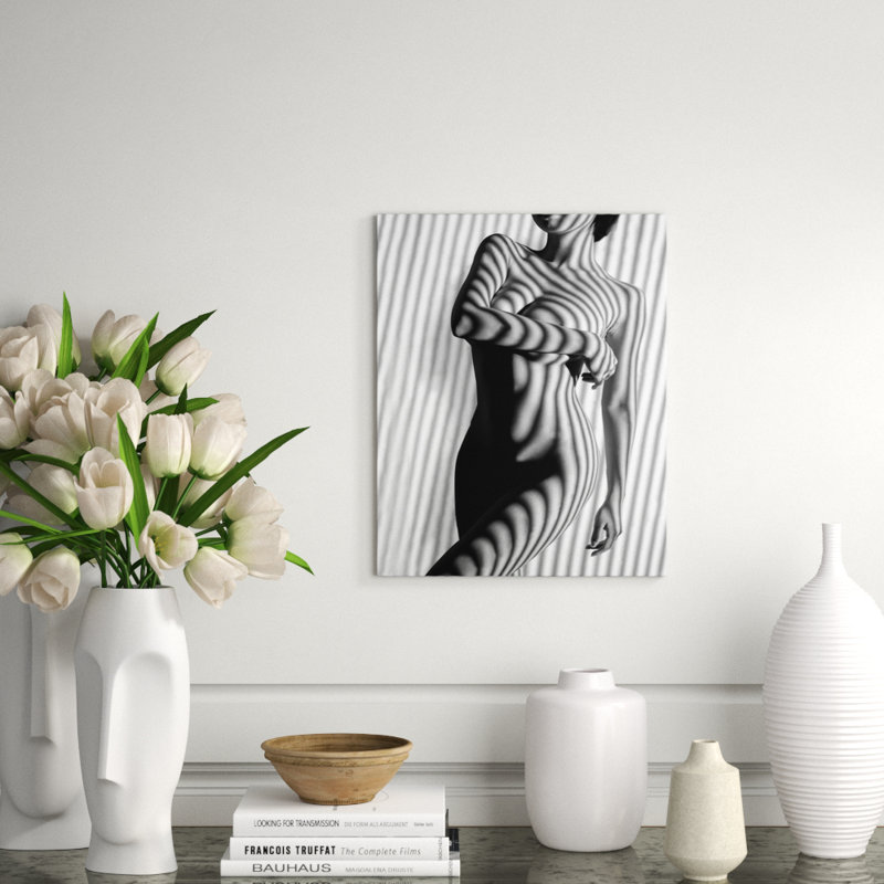 That Girl Print, 20" H X 16" W x 2.5" D, Aluminum