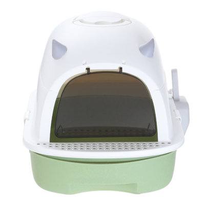 Polyethylene Plastic Litter Box with Scoop