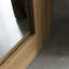 Square Solid Wood Mirror