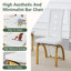 Airi Modern Minimalist Ergonomic Design Dining Chairs with Durable Metal Frame-125177284-125177285-125177287