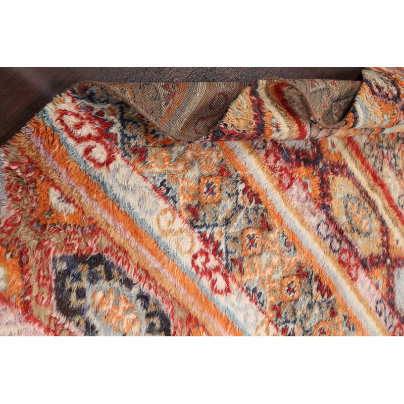 One-of-a-Kind 6'7" X 9'7" Wool Area Rug in
