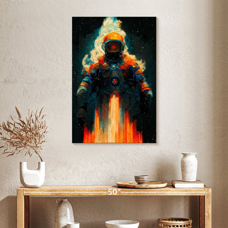 Oberle le croiseur Astro, H 24 po x l 16 po