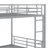 Roomy Full-Size Metal Bunk Bed-114346443