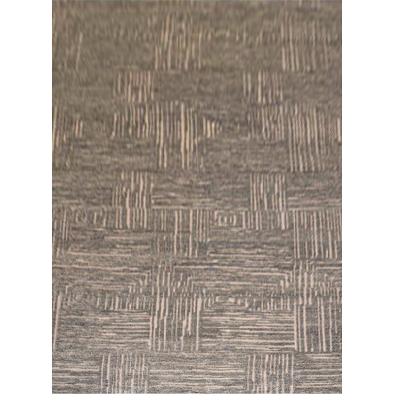 Tapis en laine noué à la main brun / gris