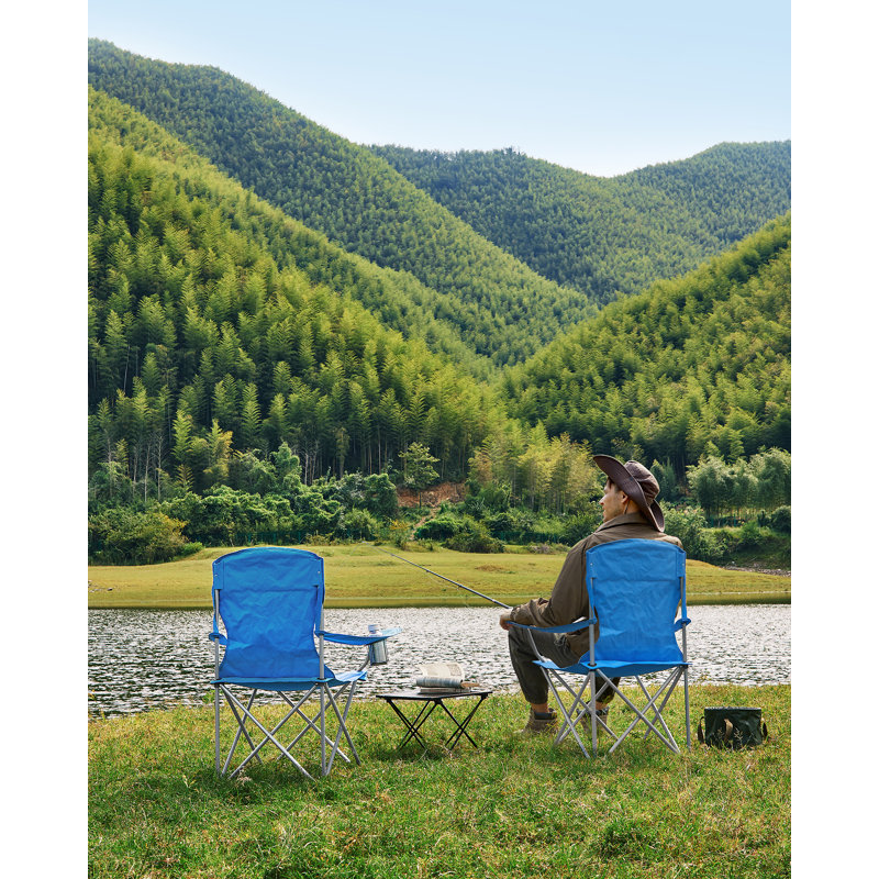 Chrissoula Folding Camping Chair, Blue