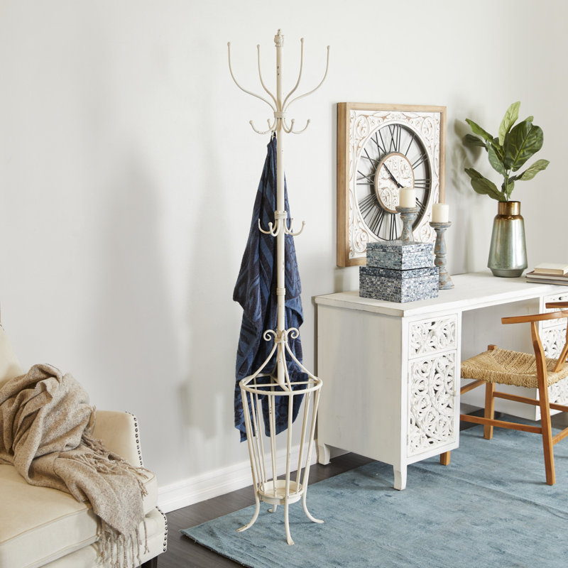 Helmfried Metal Freestanding Coat Rack