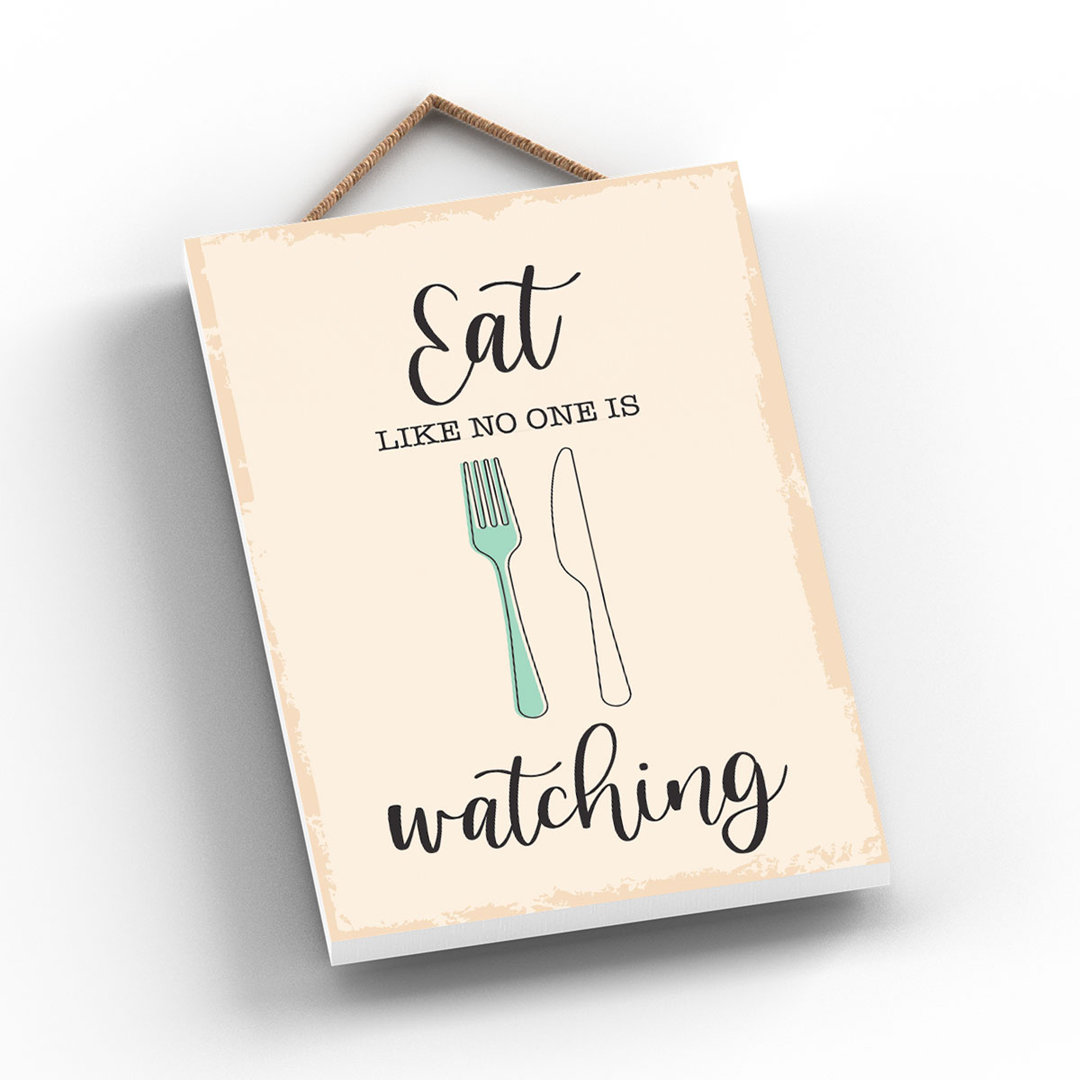 NO ONE IS WATCHING 185X120