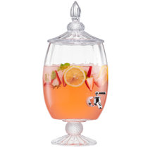 Rubbermaid 10 Gallon Orange Insulated Beverage Dispenser / Portable Wa