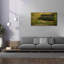  Art mural en toile 60 po x 30 po, "banc oublié" par Dante Plata-1175032987