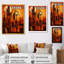 Afro Heritage Retro Earth - Art mural africain, salon-106084693-106084699