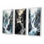 «Waterfall Endless Waterfall Journey», 3 pièces sur toile-886023074-886023086