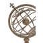 Globe terrestre en métal