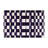 Checkered Purple Indoor and Outdoor Area Rug-1778347644