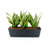 2-Pack Smart Self-Watering Rectangle Planter, Hand Woven Wicker Espresso Planter for Indoor Outdoor Use with Water Level Indicator-588549374