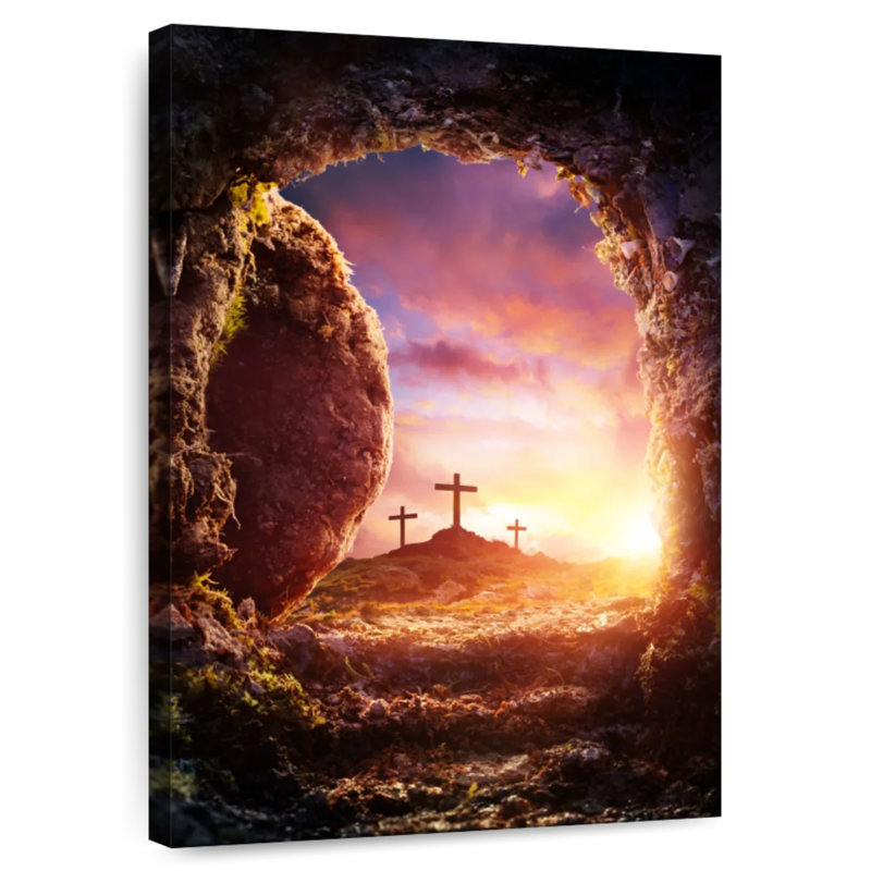 Calvary Hill Tomb, 51" H x 34" W