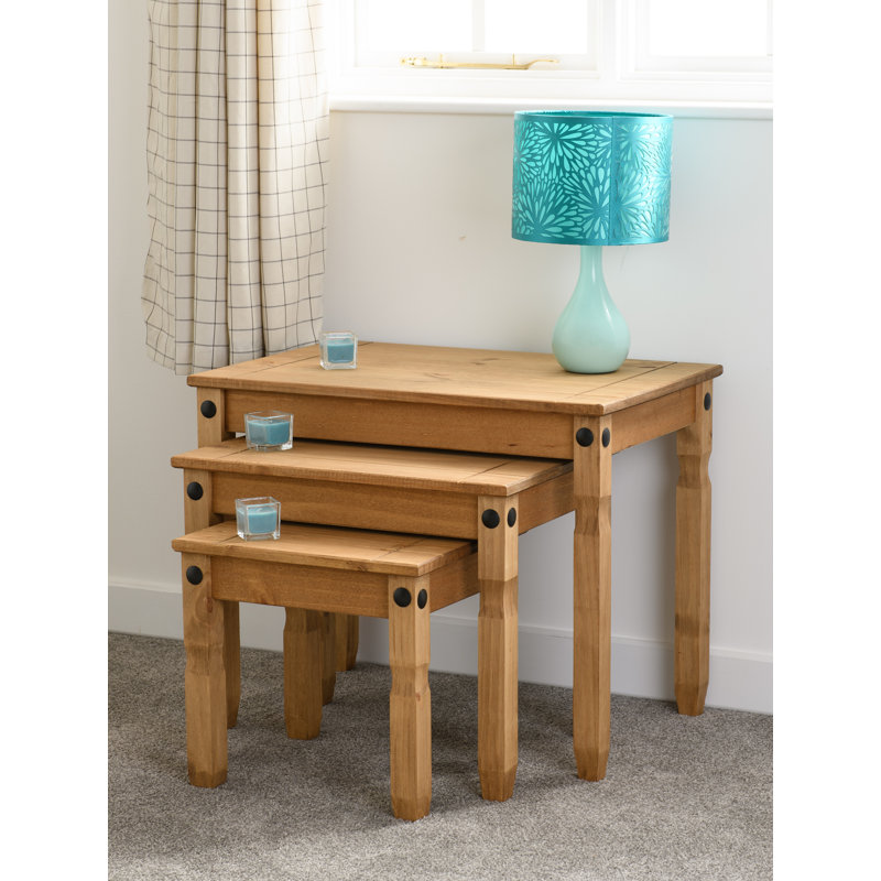 Dermott 3 Piece Nest of Tables