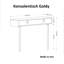 Emrik 120cm Console Table