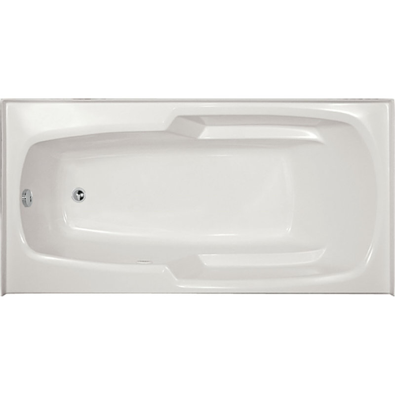 Entre 66'' L Soaking Bathtub, White, White