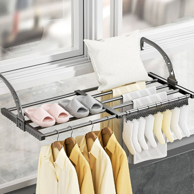 120cm Wall Mounted Clothes Rack
