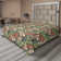 Ambesonne, drap plat floral pivoines, art botanique printanier