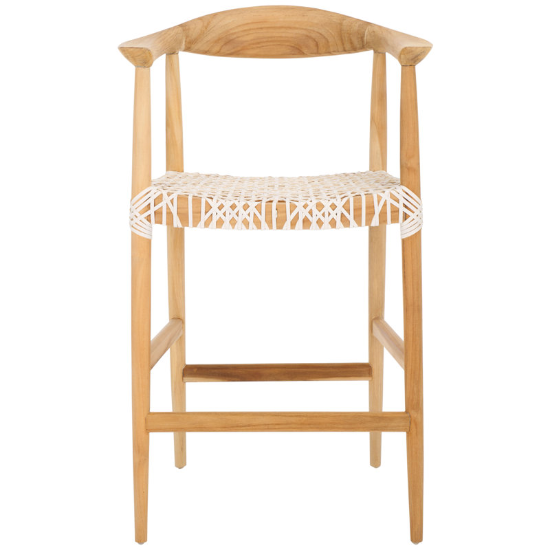Kazbah Leather Bar & Counter Stool, Counter Stool (27” Seat Height)