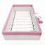 Lit pour enfant rembourré avec escalier-111571518-106588487
