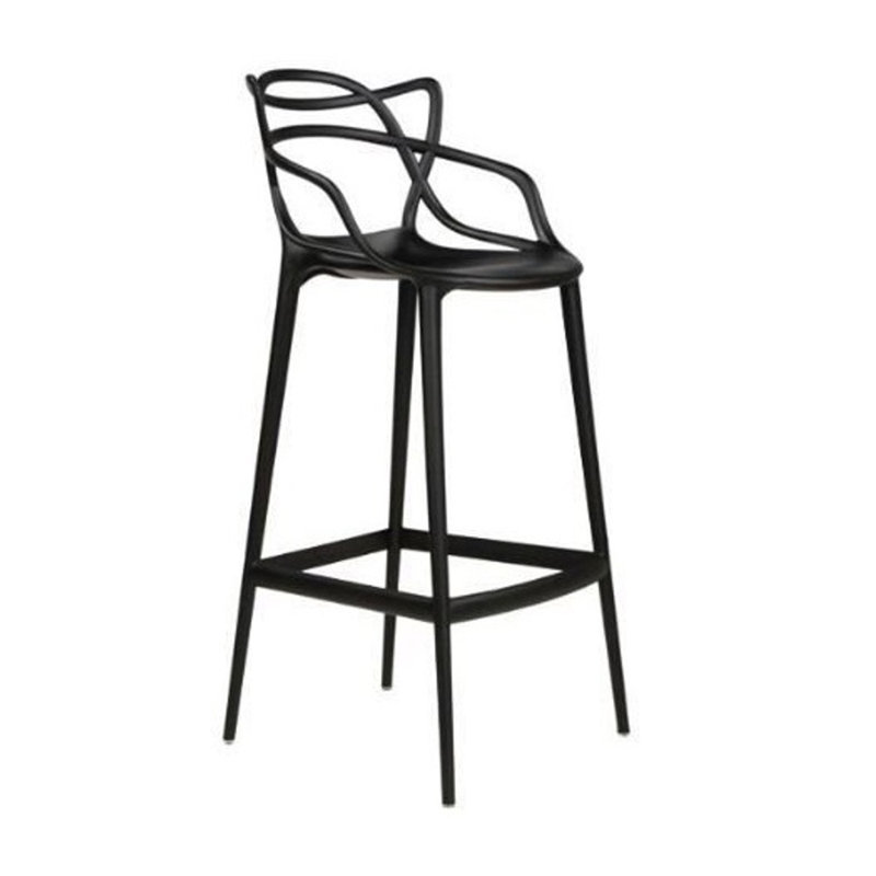 Bar à granules, Tabouret de bar (siège d'une hauteur de 30 po), Noir