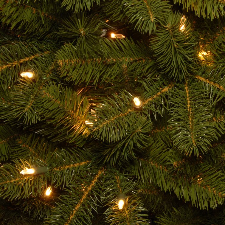 The Holiday Aisle® 7.5' Lighted Fir Christmas Tree & Reviews