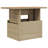  Garden Table Beige PE Rattan 39.4 In X 21.7 In X 28.7 In-1127580704