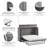 Arlex Murphy Cabinet Bed with Mattress-95755073-95755074