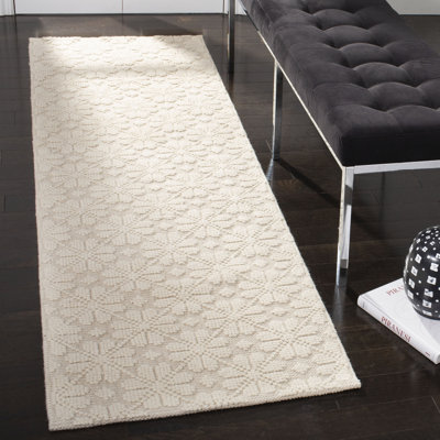 Tapis en laine tissé à la main Kelton