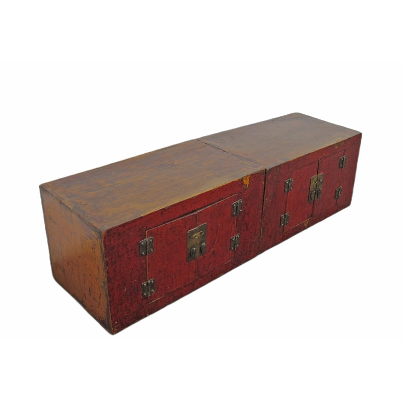 2 Piece Coffee Table Trunk Set