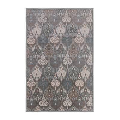Tapis oriental gris