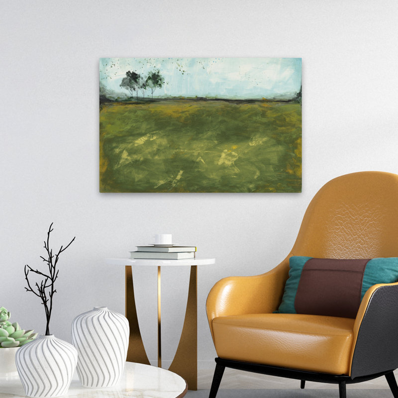 Contemporain et moderne rustique au-dessus de la prairie, H 24 po x l 16 po