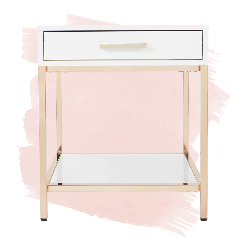 Elica End Table with Storage