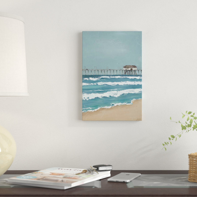 « fishing pilier diptych ii », impression sur toile, H 26 po x l 18 po x P 1,5 po, Toile tendue, Pas de tapis