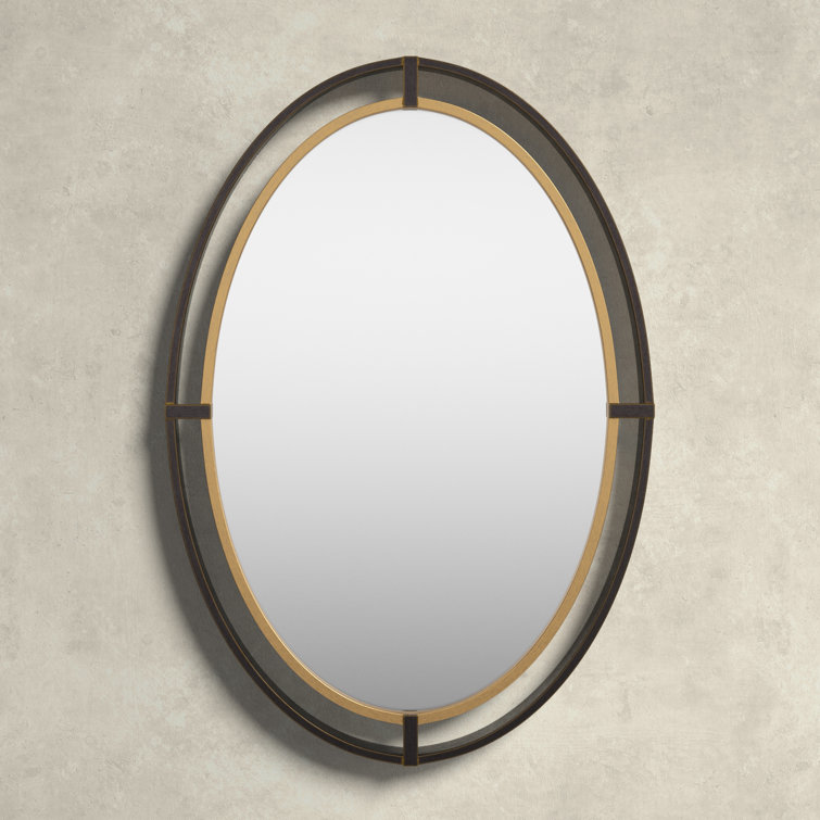 Henning Distressed Accent Mirror