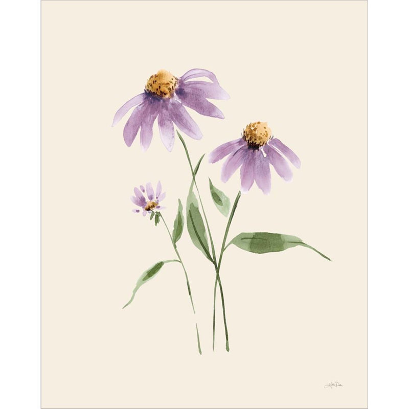 «Wild Blooms I» par Katrina Pete - peinture sur toile tendue