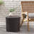 Rattan BARREL SIDE TABLE
