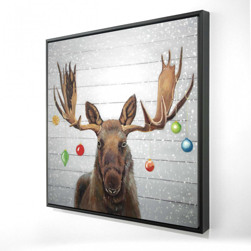 " Moose Has Christmas Balls "
