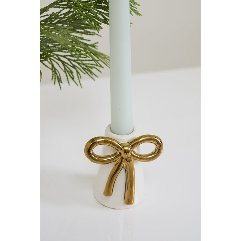 Coquette Candleholder 3"x 2.5"x 3"
