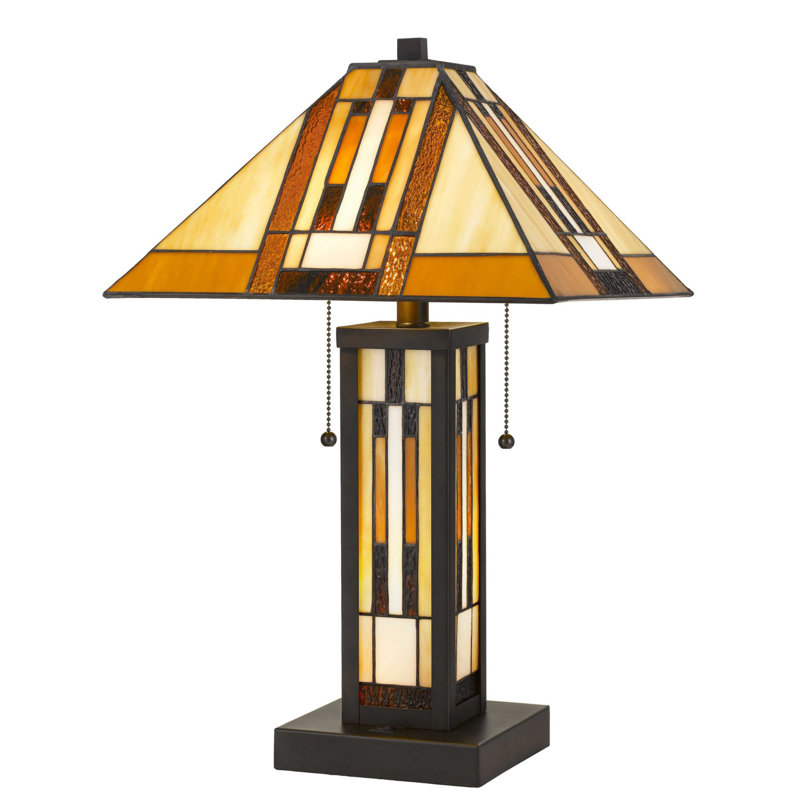 Lampe de table en bronze foncé 23 po Ledesma