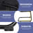 Inbox Zero 8 PCS Office Mesh Chair Office Guest Conference Chair w/ Lumbar Support Ergonomic Backrest