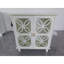 Armoire de rangement rétro avec portes en verre trempé