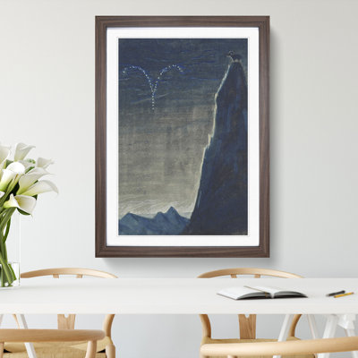 Sun Passing Aries by Mikalojus Konstantinas - Picture Frame Painting