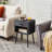 Maybee Steel Piece Bedroom Set-330044555-330044551