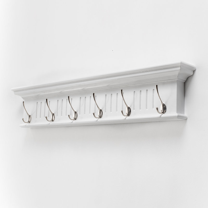 Arlean 6 Hook Coat Rack