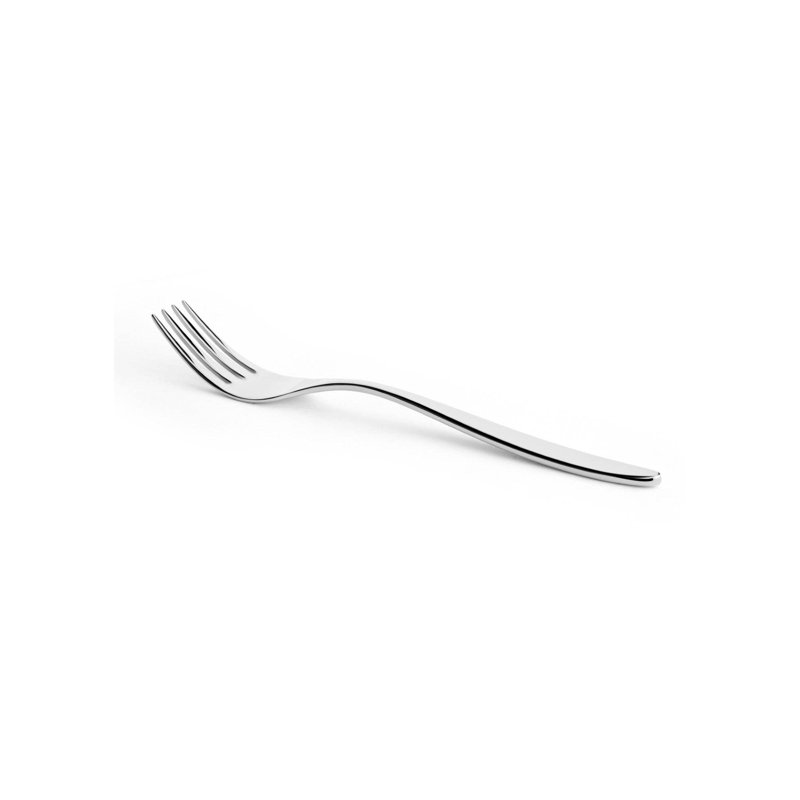 Fourchette à salade / dessert en acier inoxydable Ivy | 7,2 po, argent, 12 pièces