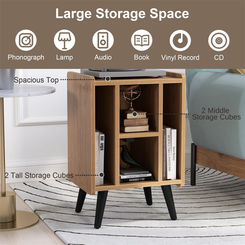 67 cm H Media Shelves