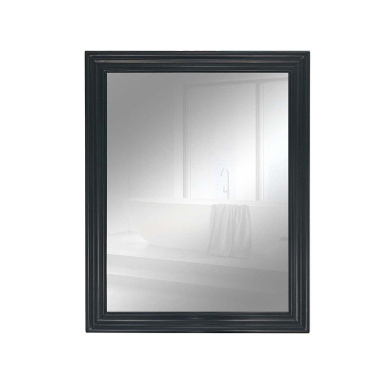 Miroir de salle de bain Kampbell, Gris foncé